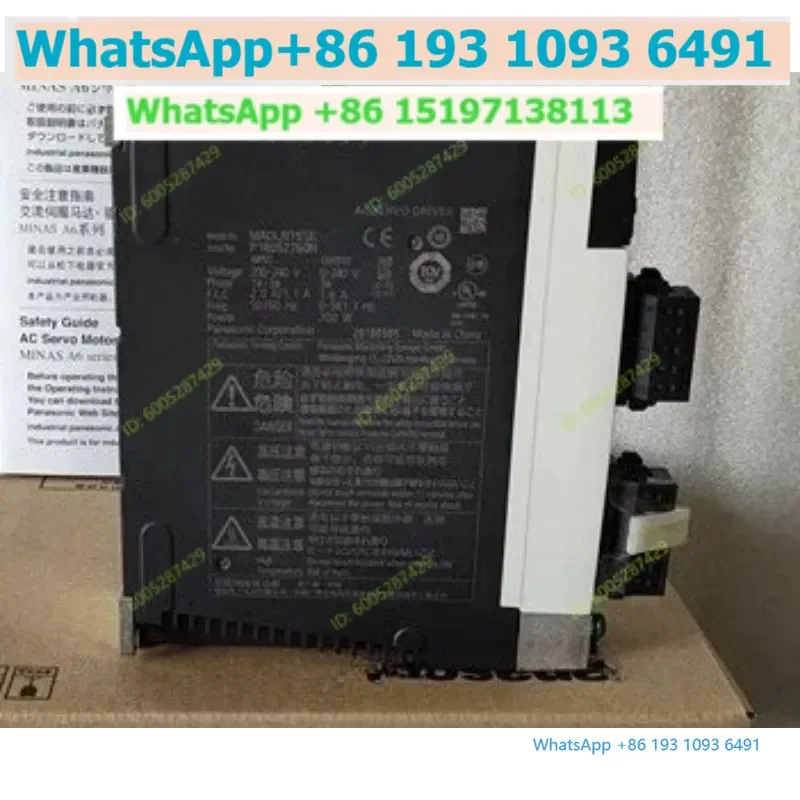 Suitable for Panasonic servo drives MADLN05SE/MADLN15SE/MBDLN25SE/MCDLN35SE/SG/SF
