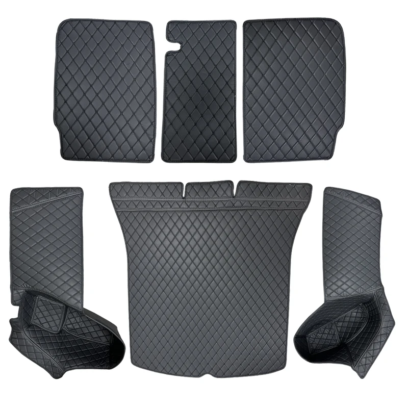 5 Seats Custom Car Trunk Mats Fit For Tesla Model Y 2021 2022 2023 2024 2025 Auto Accessories Cargo Liner Car Boot Carpet