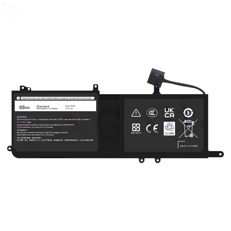 44T2R 4473mAh Laptop Battery for Dell Alienware 15 R3 R4/17 R4/17 R5/P31E Lithium Rechargeable Battery