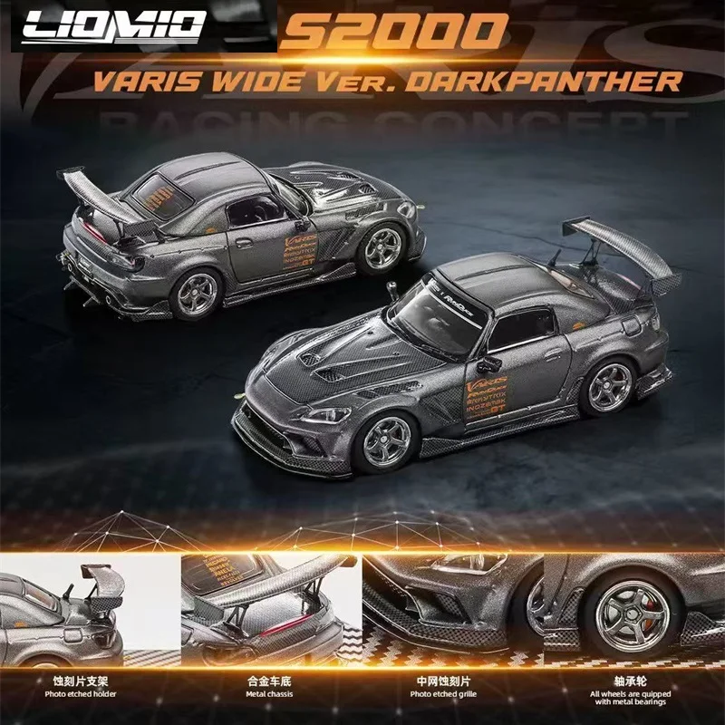 Liomio 1:64 S2000 Varis Wide Ver Diecast Model Car