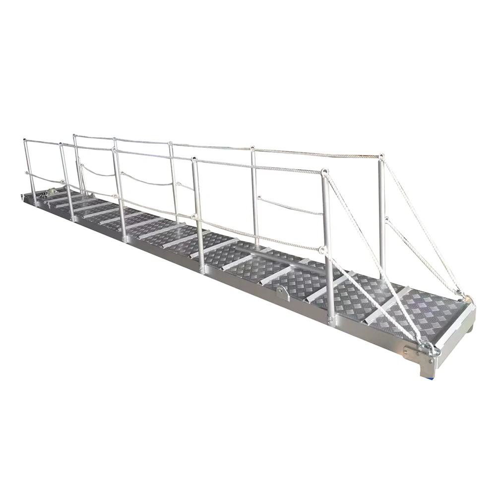

Marine Equipment Boat Aluminum Marine Wharf Gangway Ladder for Ship