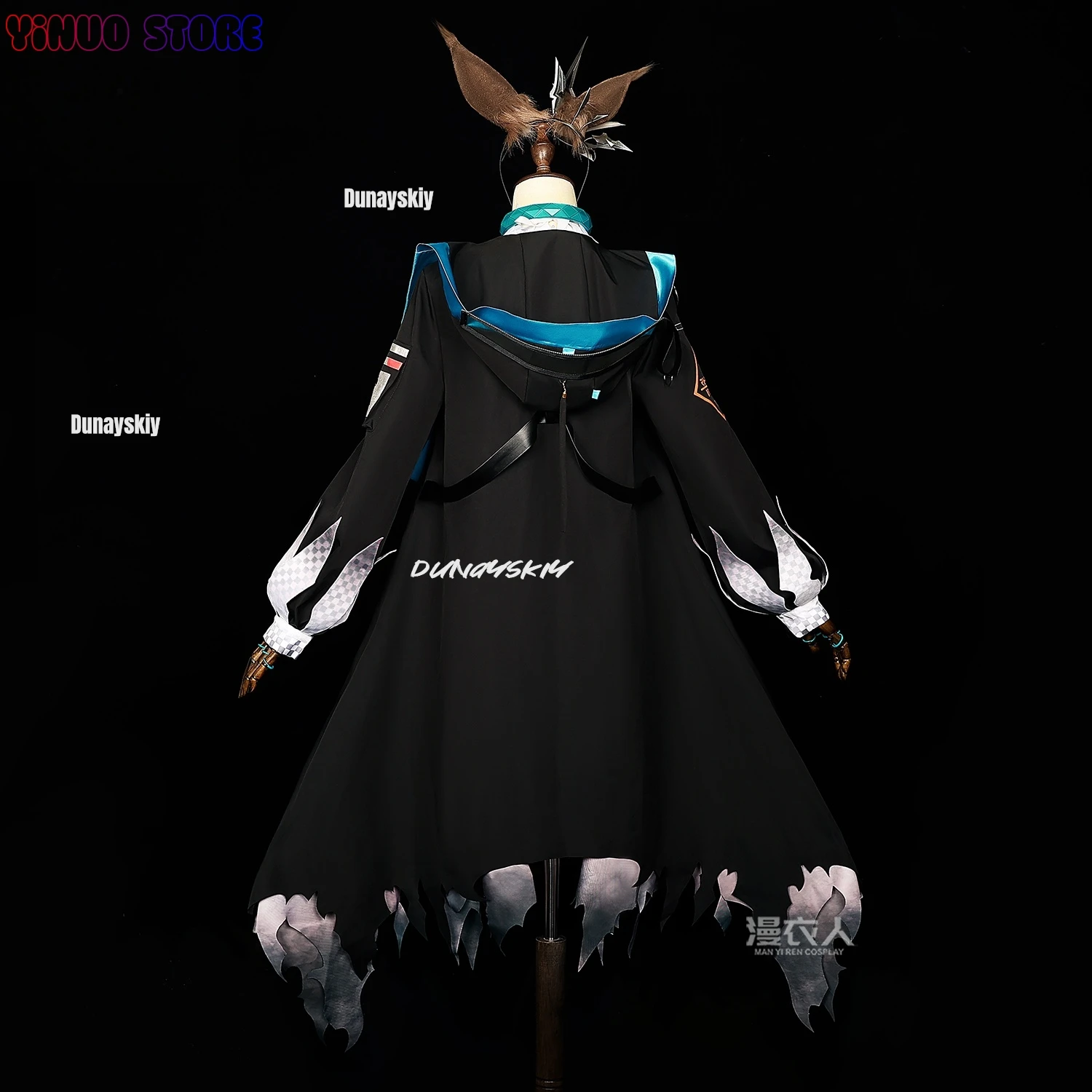 Amiya تأثيري لعبة الفرسان زي الذكرى ترقية تغيير الحلو فستان موحد أنيق هالوين لعب الأدوار الملابس