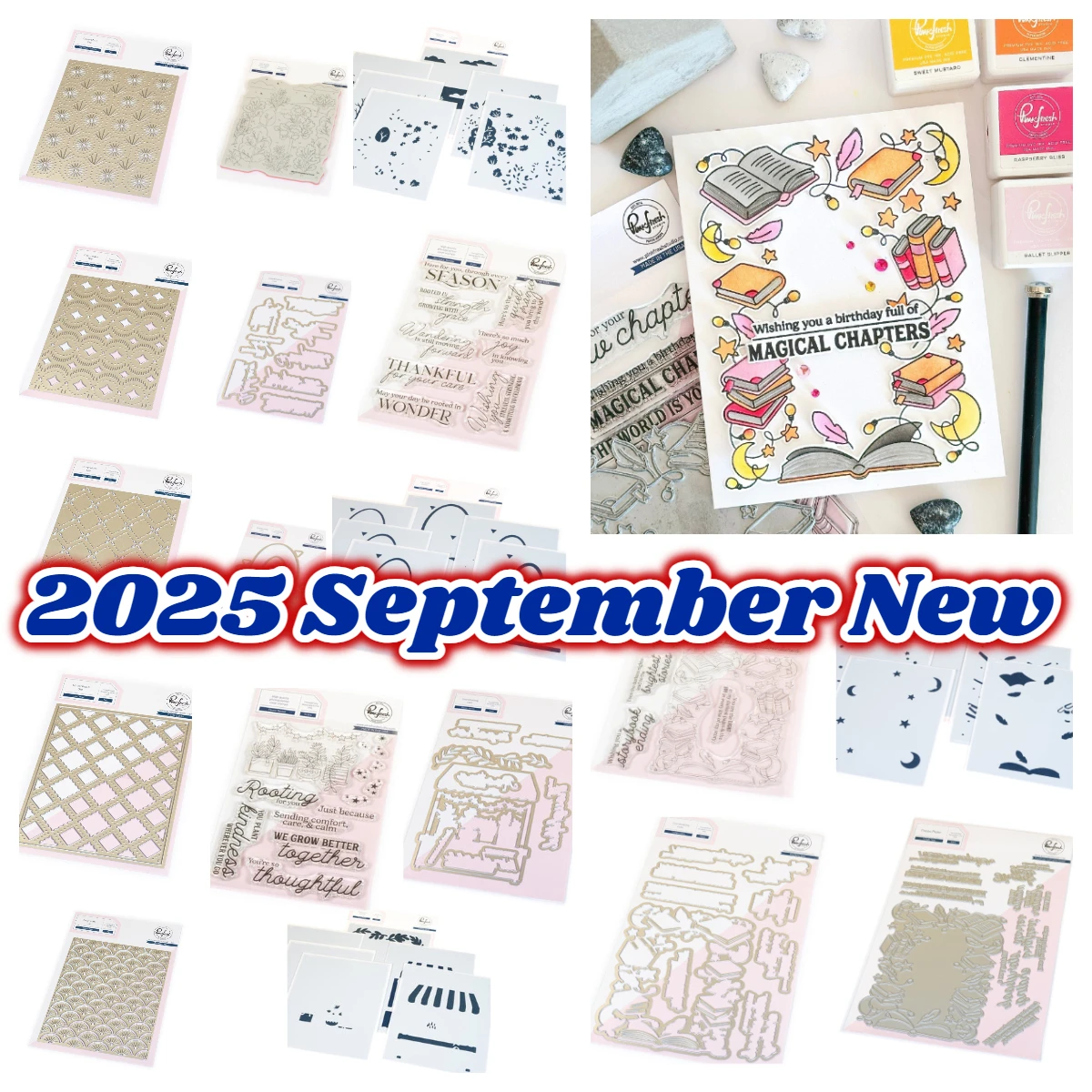 

Flower Stamps 2025 New Pink Fresh Lattice Coverplate Twilight Tales Dreamer's Forest Die Stencil Petal Lacy Die DIY Scrapbooking