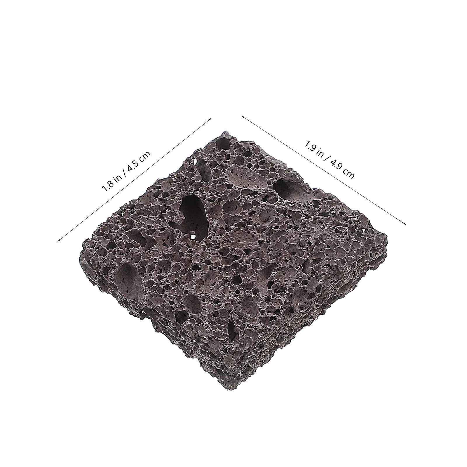 3Pcs Volcanic Rock Aquascaping Pieces for Moss Anubias Plant Propagation Natural Aquarium Rocks for Betta Fish Tank Decor