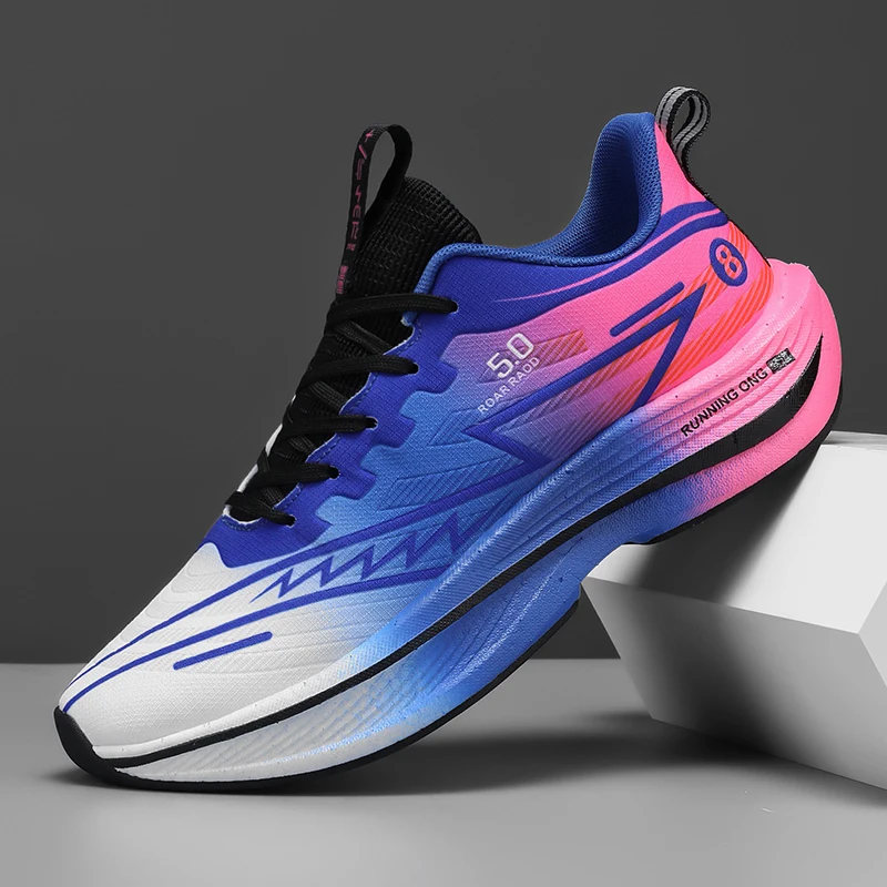 

2025 Men's Autumn Shoes Bestseller - Breathable Mesh Running Shoes, Carbon Plate Speed Training, Cushioned Anti-Slip Hiking, One