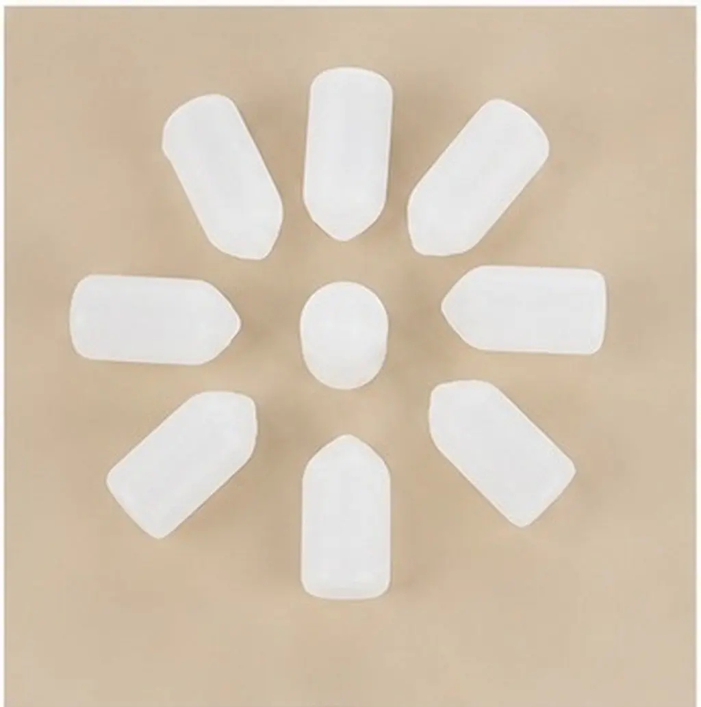 30Pcs Silicone Airbrush Nozzle Protective Caps Dust Cover Set Airbrush Nozzle Tip Protectors Preventing Scratch Extending