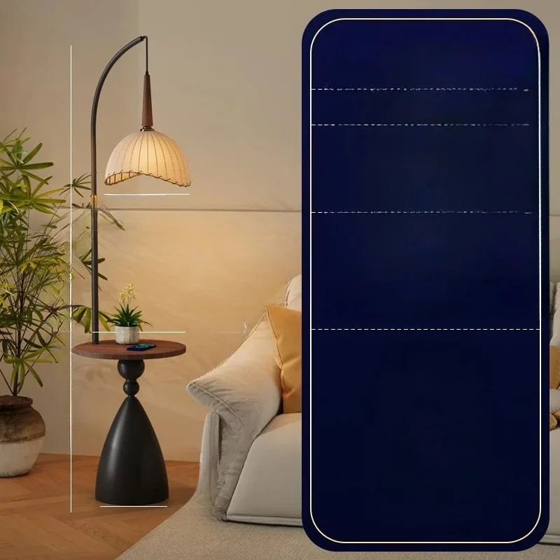 

Room Sofa Bedroom Bedside Lamp Medieval Ambient Light Vertical Table