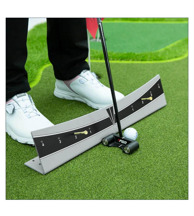 PGM Putter de Golf, entrenador, pista de Putter, práctica de equilibrio, tabla de Putter, calibración