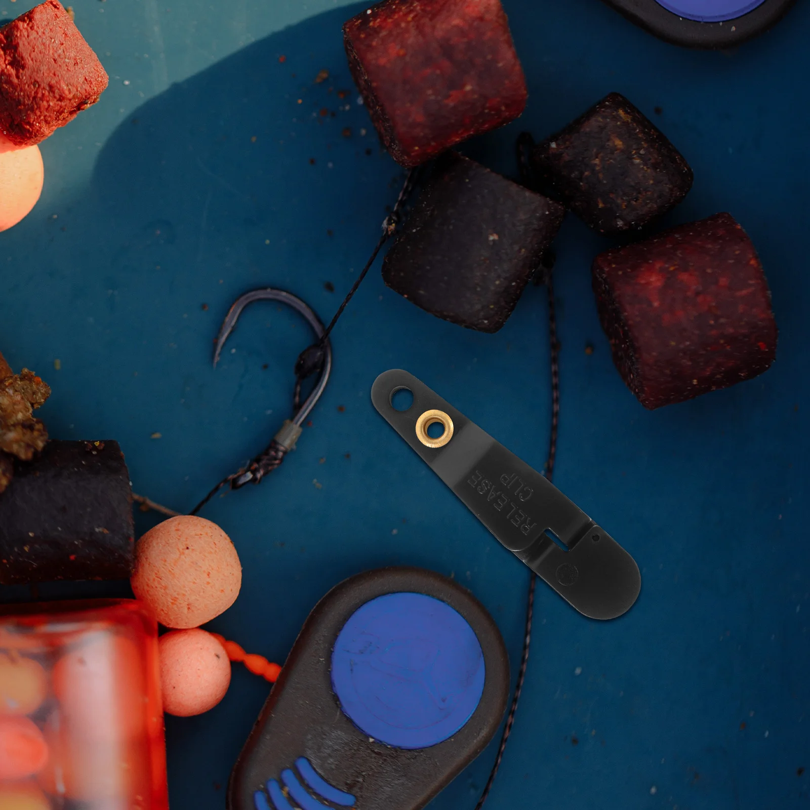 2 قطعة الإصدار التوتر الثقيل المشبك مبطن تصميم أدوات الصيد المفاتيح مرفق المسوي مجلس كليب المسوي مجلس الإصدار كليب