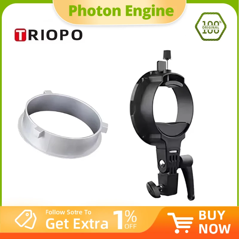 TRIOPO TR-07C Handle (Flash Speedlight Mount) or Bowens Mount Bracket for TRIOPO K3 Series Softbox