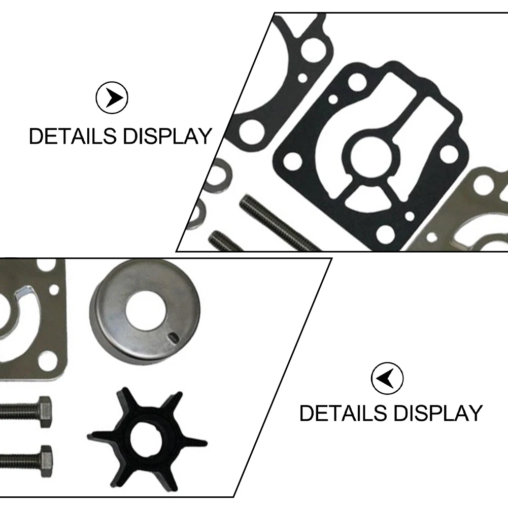 3C8-87322-3 Impeller Repair Kit for Nissan For Tohatsu 40 For HP 50 For HP Marine Outboard Water Pump Replacement