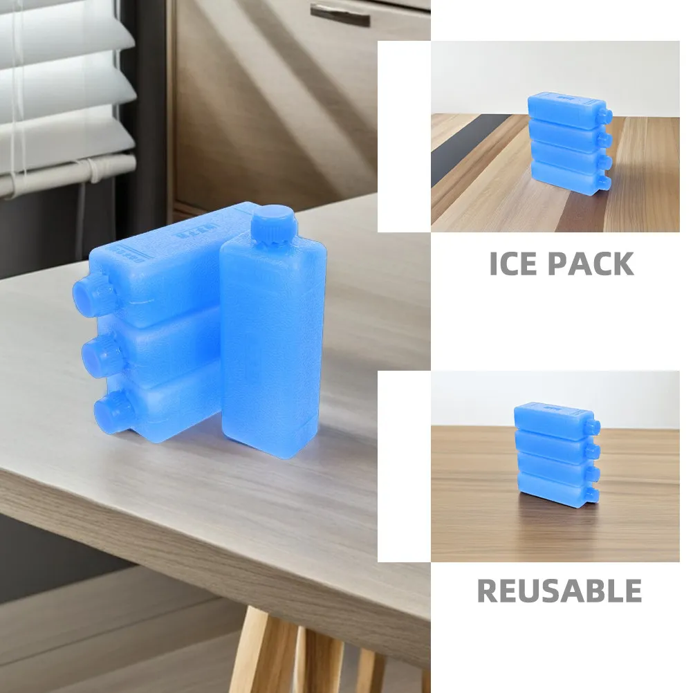 10Pcs Air Cooler Ice Crystal Boxes Reusable Fast Cooling Portable Ice Packs for Home Office Camping Outdoor Use