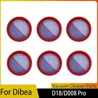 Vacuum Cleaner Filter Core Replacement Handheld Accessories Filters Vacuum Sweeper Handheld Filters for Dibea D18 D008Pro