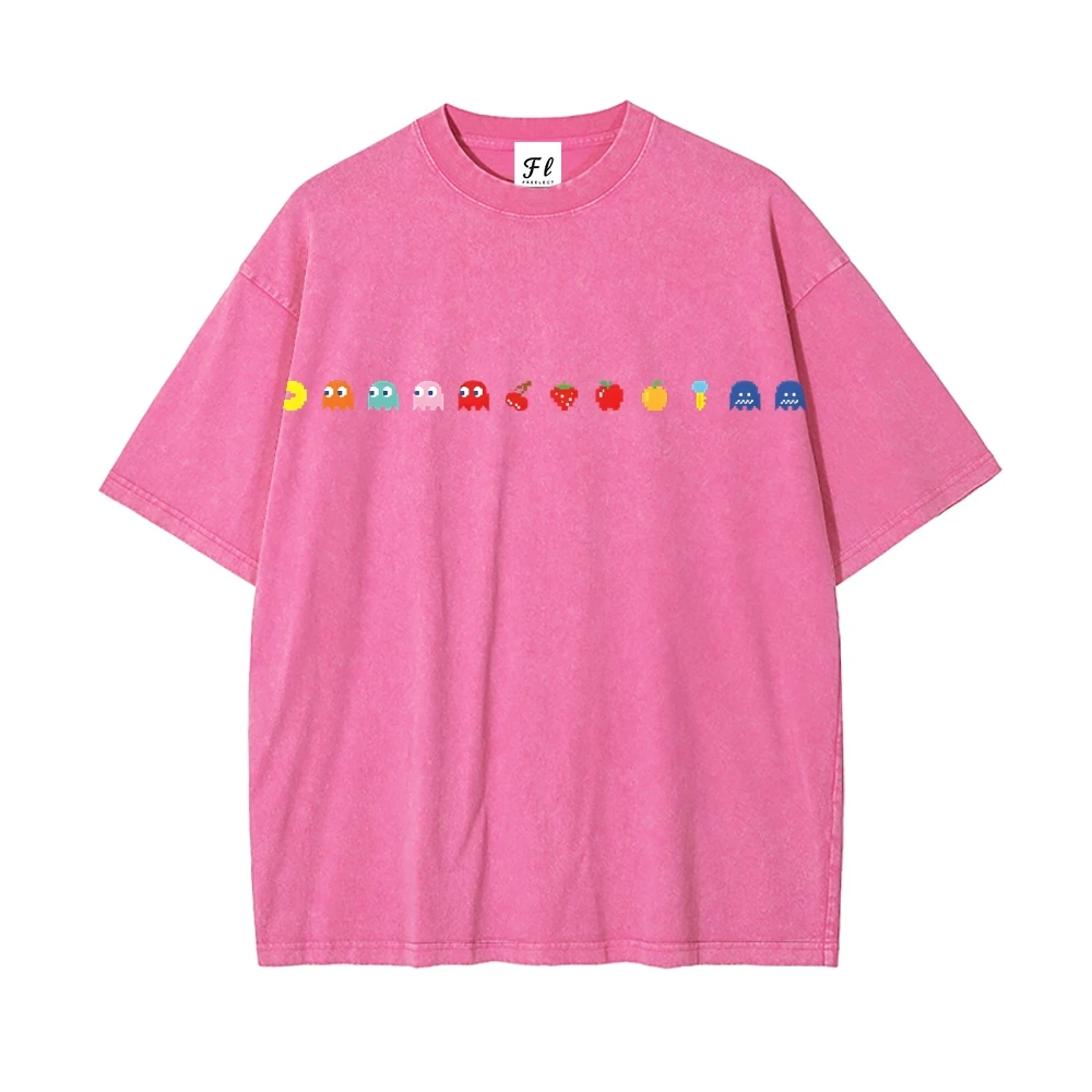 Magliette per ragazze Maglietta da donna in cotone Taglia giovanile Comfort Casual Abbigliamento quotidiano Tessuto morbido Stile giocoso Top essenziale Abiti giovani