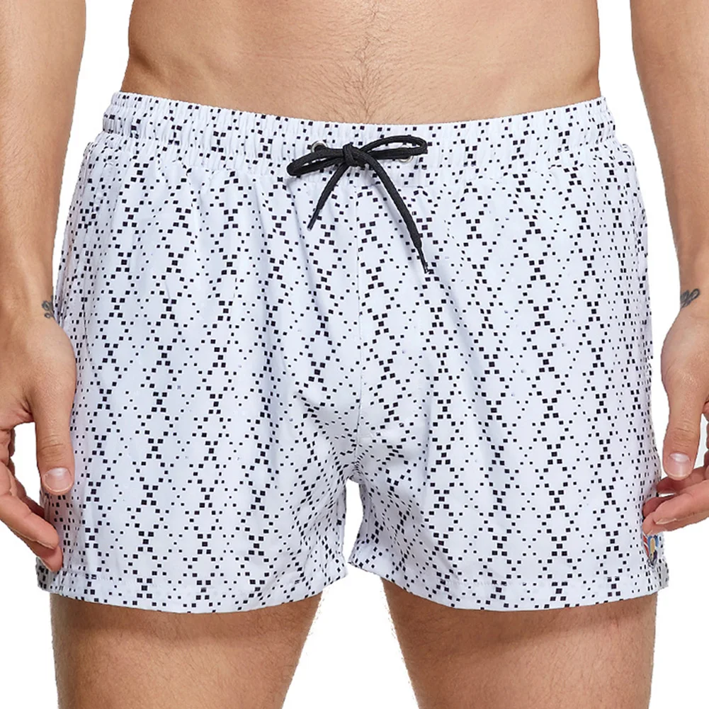 Swim Trunks Beach Shorts Stylish Swimwear Comfortable Compression Lined Daily Fashion Men Quick Dry Soft Brand New