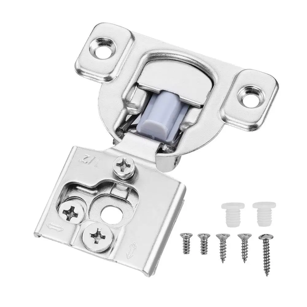 

Cabinet Door Hinges Soft Close 40Packs Partial Overlay Design for framed Cabinets