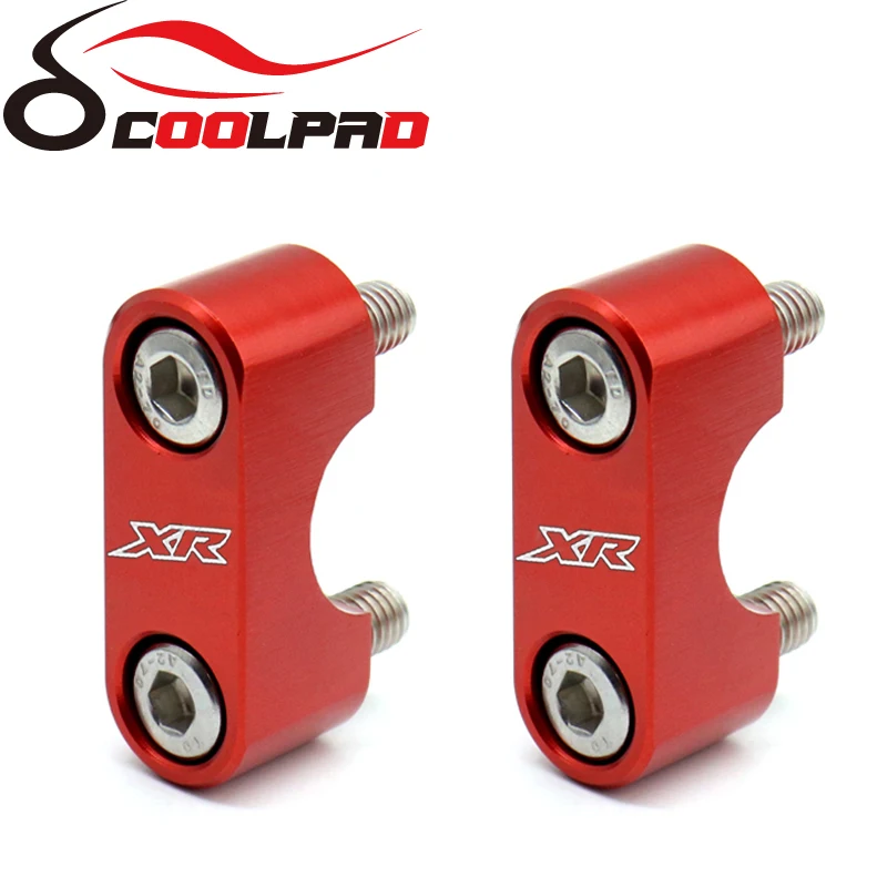 Handlebar Clamp Covers For HONDA XR650R/L XR250L/R XR230R XR400R XR600R XR 230/250/400 Motard Motorcycle Bar Riser Clamping Cap