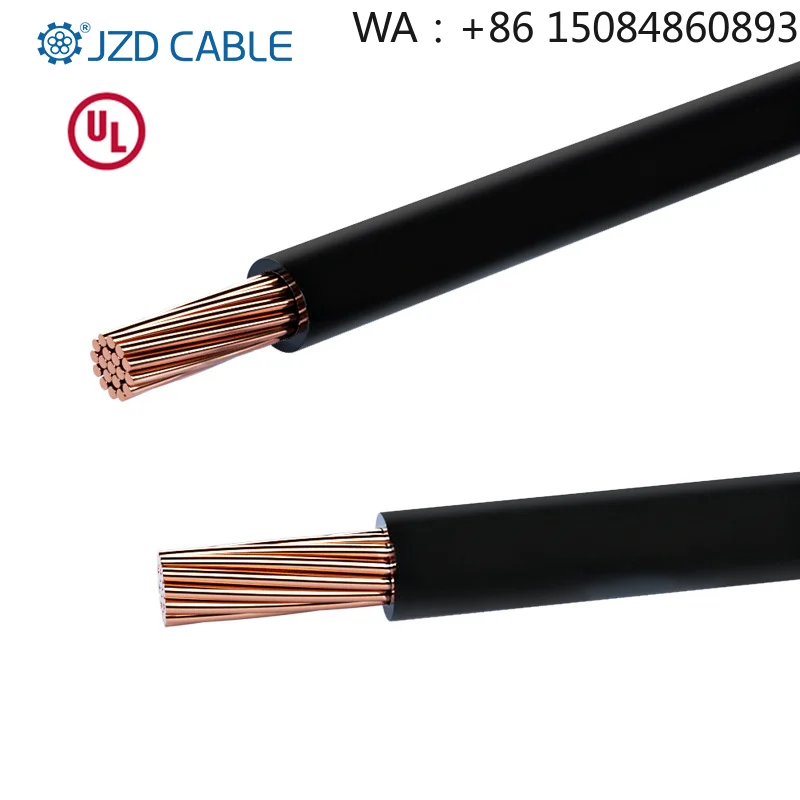 FV-1 Flame Retardant Solar Wire SIS Flexible Tinned Copper XLPE Insulation Oil Gas Resistant for Outdoor Photovoltaic Power Gene