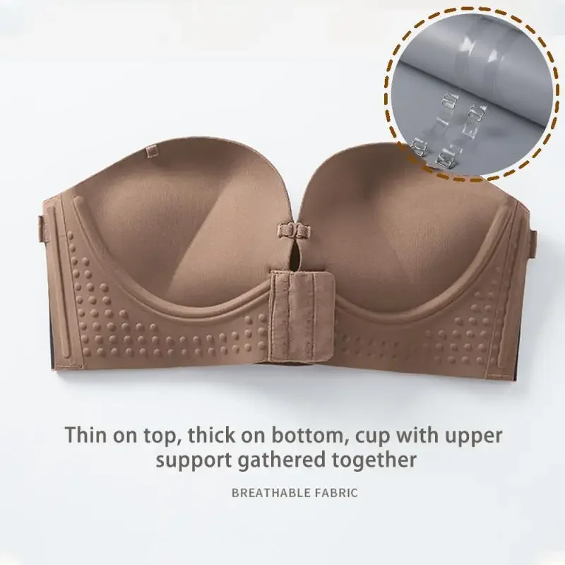 

Simple Ladies Bra Removsable Straps Underwear Bras Thin Section Without Steel Ring Comfortable Sleep Bra Sports Vest Yoga Bra