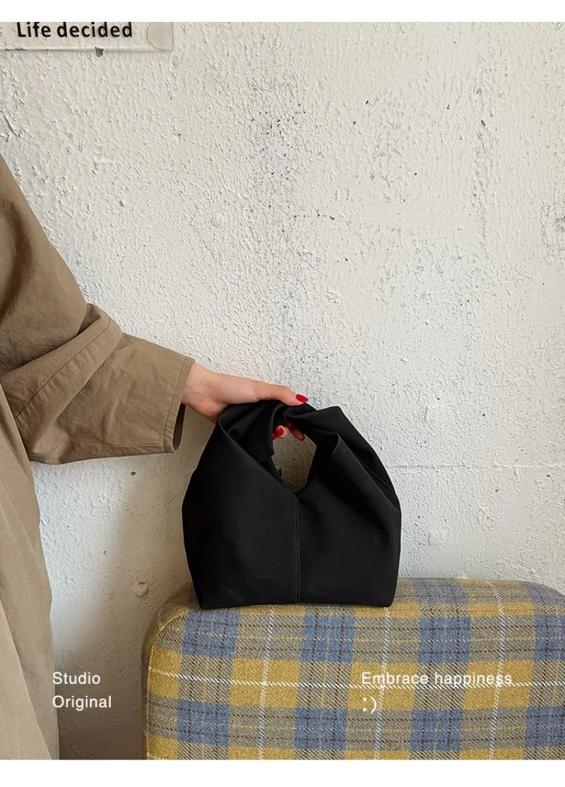 CEEKAY Wildleder-Handtasche im Hobo-Stil mit Perlenanhänger, Metallring, dünnem Riemen, vielseitig einsetzbar für den Alltag, Pendeln und Freizeit, große Kapazität – Detail 13