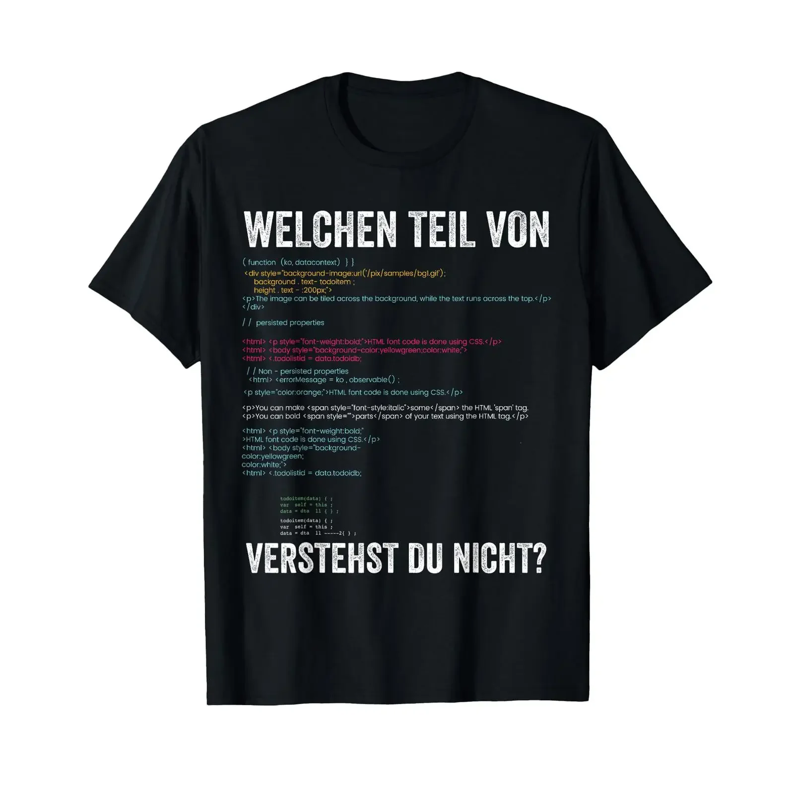 Programmer HTML Programming Language Coding T Shirt vintage Washed Casual Soft Stretched Top For Everyday Wear Breathable homme