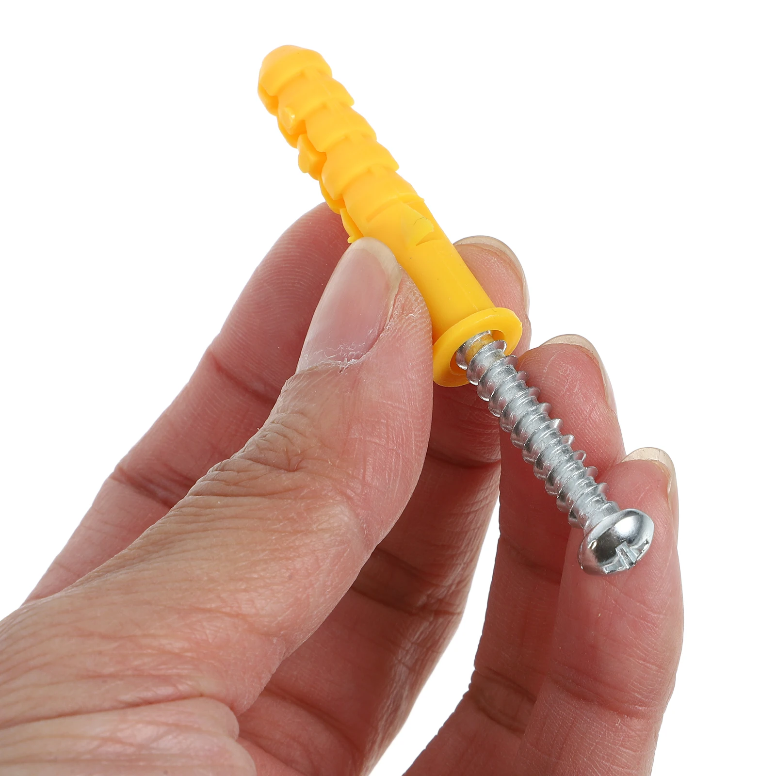 

1 set Expansion Screw Set Drywall Anchors Screws Kit Wall Plugs Strong Plastic Metal Performance Easy Installation Self Tapping