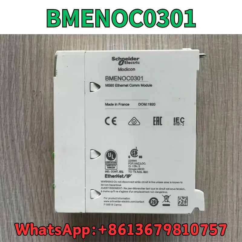 Used Module BMENOC0301 test OK Fast Shipping