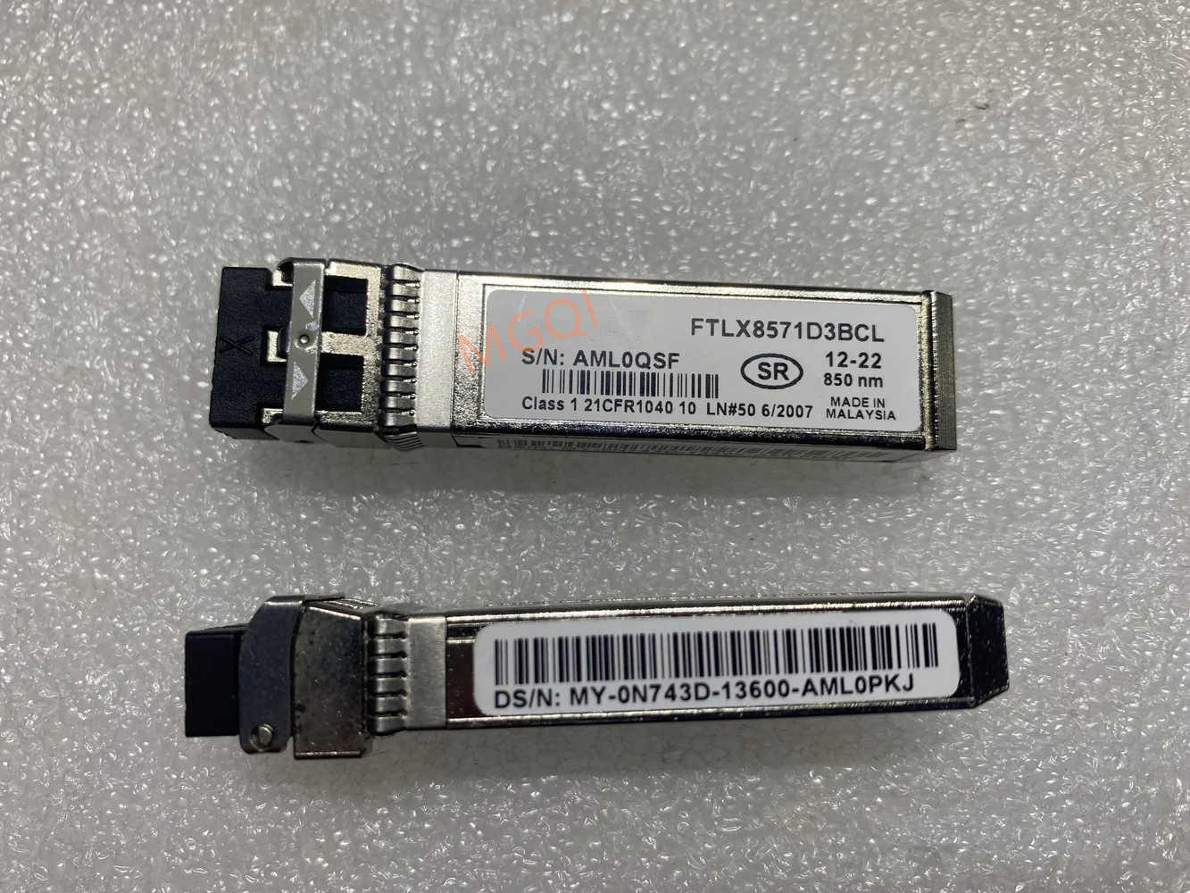 1PCS FTLX8571D3BCL/0N743D/Del-I 10g fiber transceiver/10G 850nm SR network adapter general purpose module/fibra multimodo 10gb