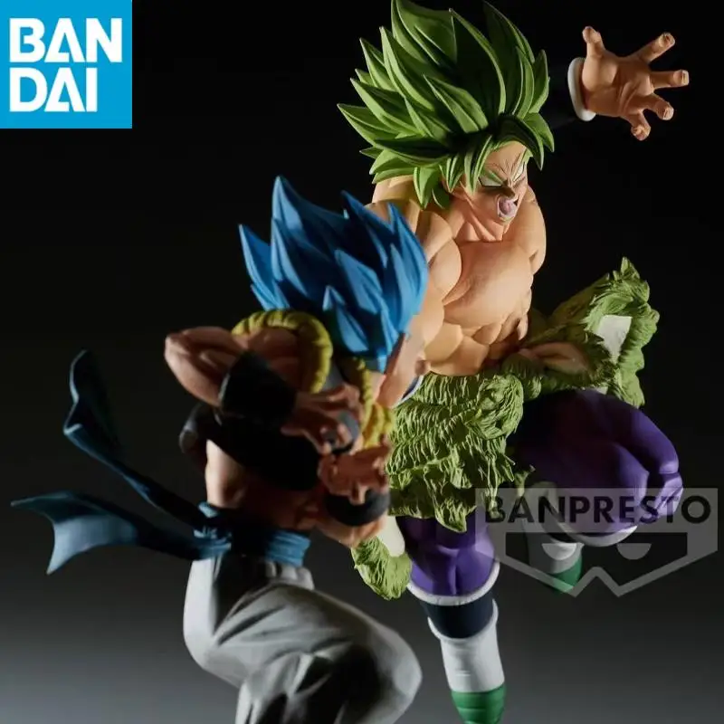 

In Stock Bandai Namco Banpresto Dragon Ball Match Makers Brolivsgogeta Pvc Figure Model Collector Figurine Desktop Ornament Toy