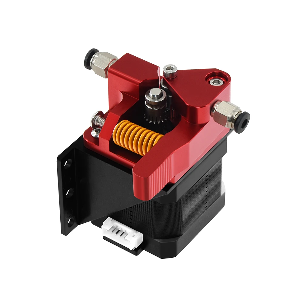 

Upgraded Dual Gear MK8 Extruder Double Pulley Aluminum Feeder Fit Ender3 Ender5 CR10 CR10S PRO