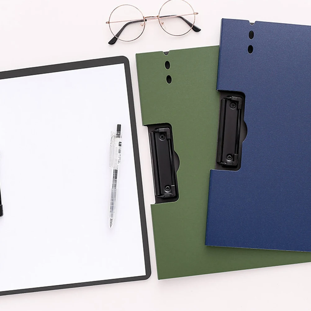 

2Pcs A4 Writing Boards PP Material Smooth Edges Document Organization Lightweight Portable Office Supplies Student Test Paper