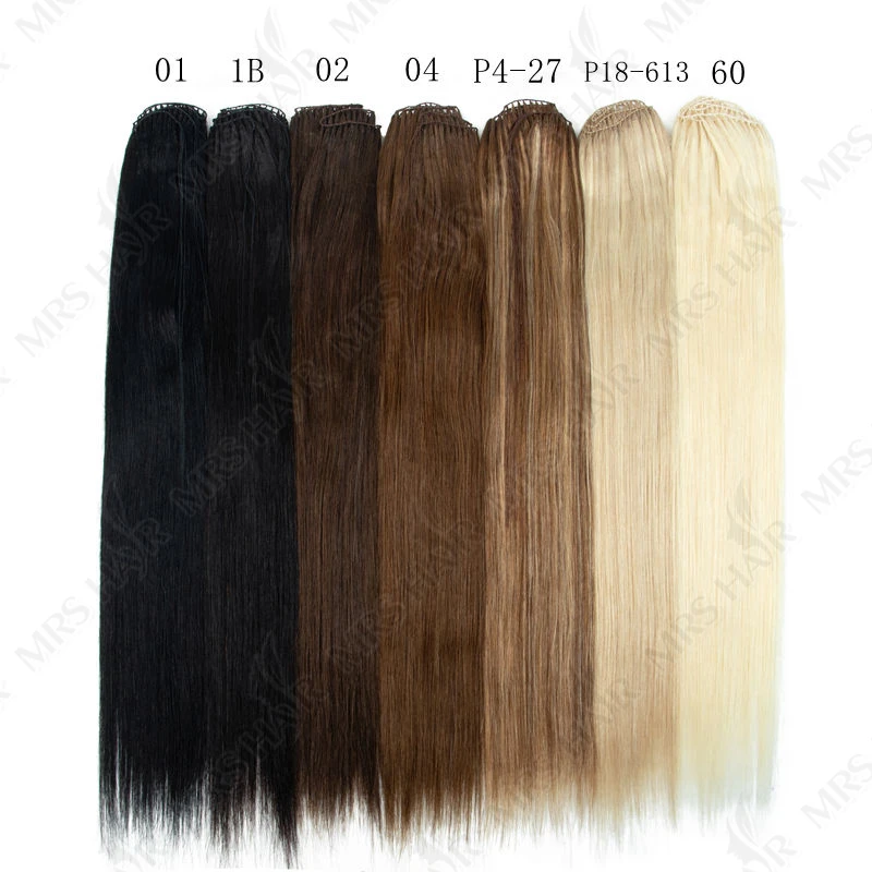 ريشة الشعر حزم ملحقات الشعر البشري الطبيعي غير ريمي غير مرئية مايكرو حلقة 40 سنتيمتر لحمة 100 السواحل ريشة الشعر التمديد #6