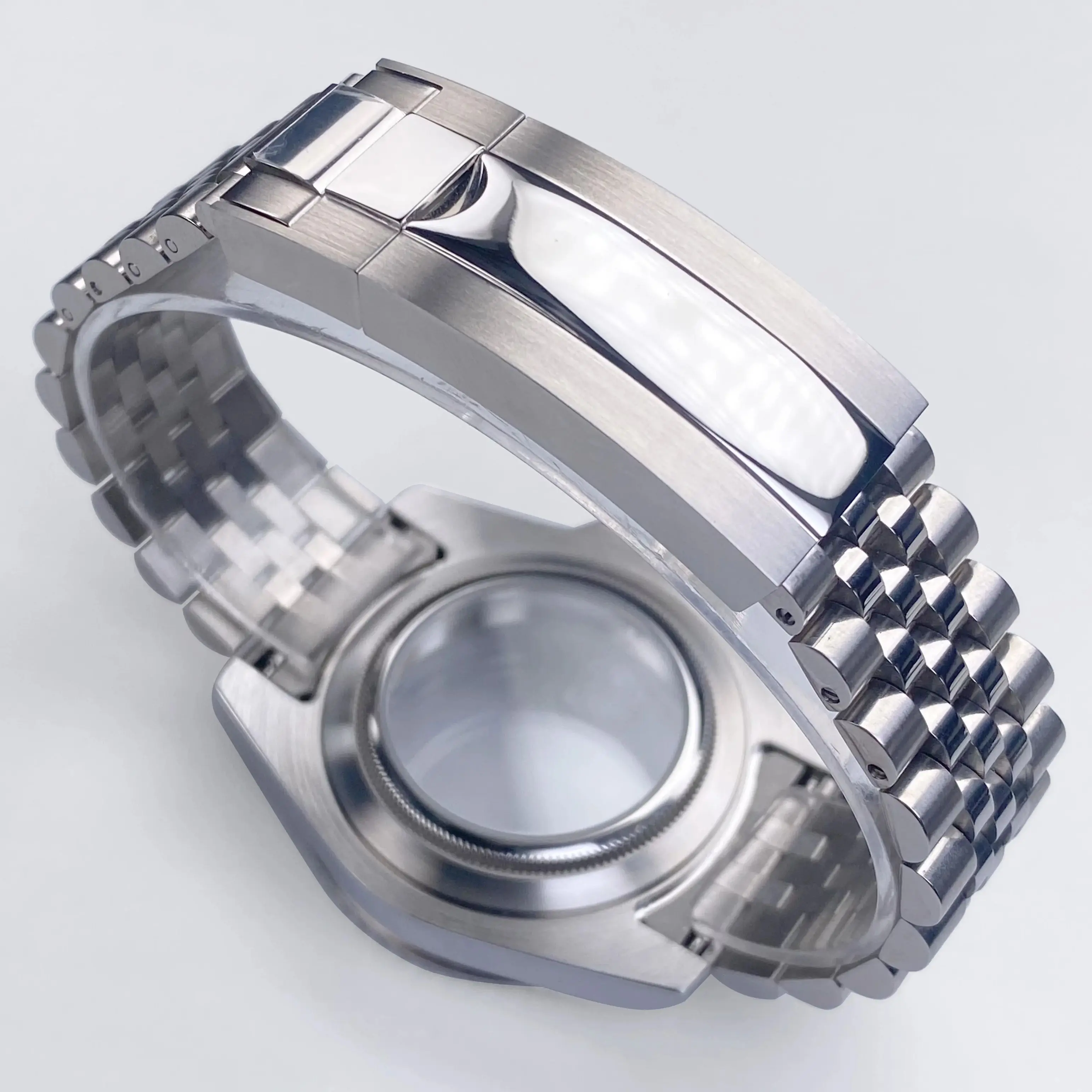 Boîtier de montre NH35 40mm GMT/SUB 120 clics, verre saphir, boîtier en acier inoxydable adapté au mouvement NH35 NH36 28.5mm, accessoires de cadran NH35