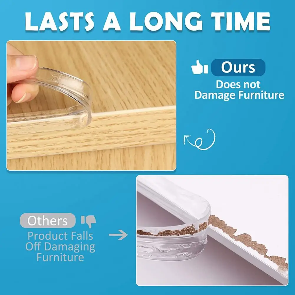 1 Roll Reliable Edge Corner Guard Easy Installation Edge Protector Protective Door Frame Anti-Bumping Strip  Anti-collision