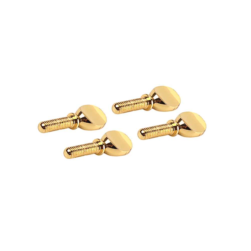 

4 Pcs Mouth Head Clip Screw Saxophone for Soprano Steel Mouthpiece Clarinet