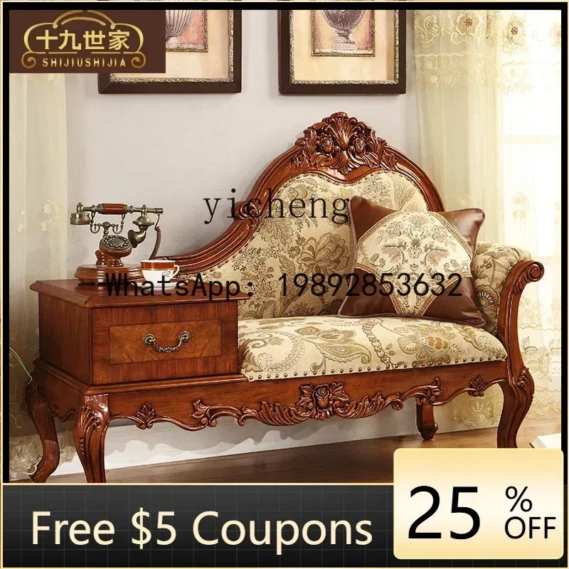 L1 Poltrona Telefonica Americana, Chaise Longue Europea, Chaise Longue In Legno Massello, Poltrona Divano Chaise Longue