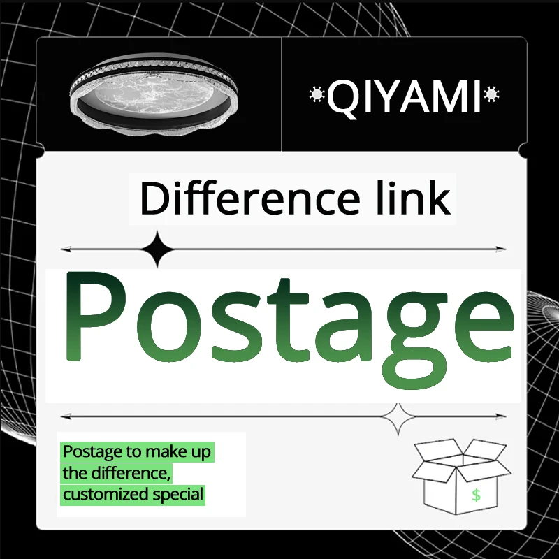 Dedicated link for postage difference, no physical link