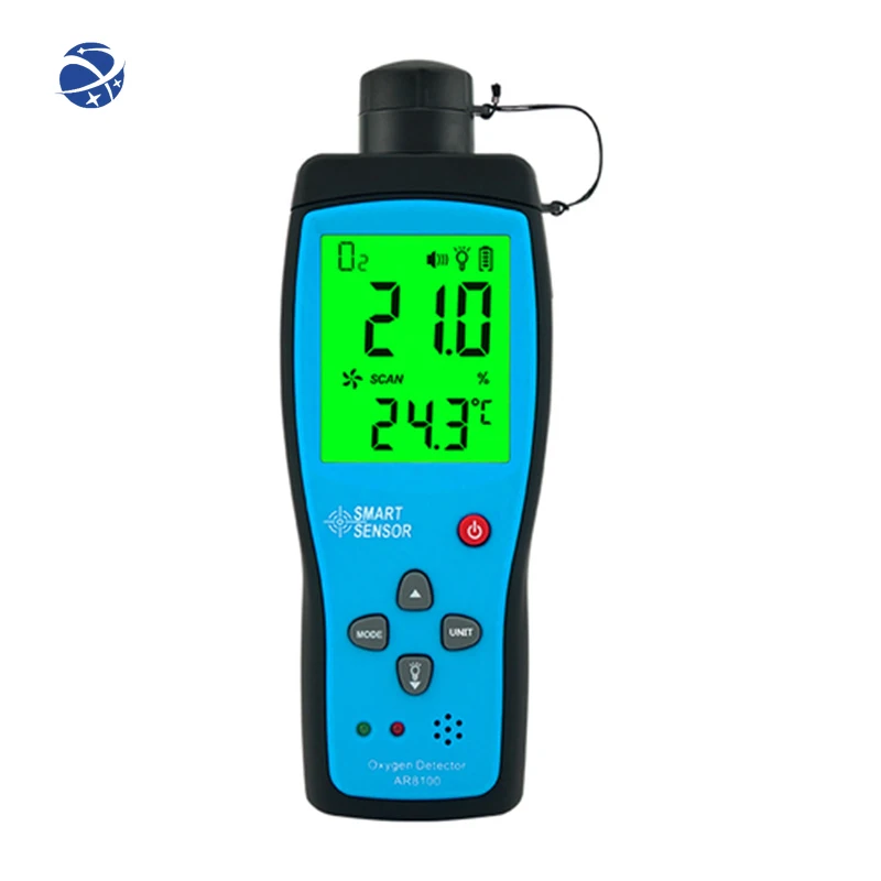 

Smart Sensor AR8100 Portable O2 Air Detector Oxygen Gas Analyzer O2 Concentration Measuring Range 0-30% Detector Tester