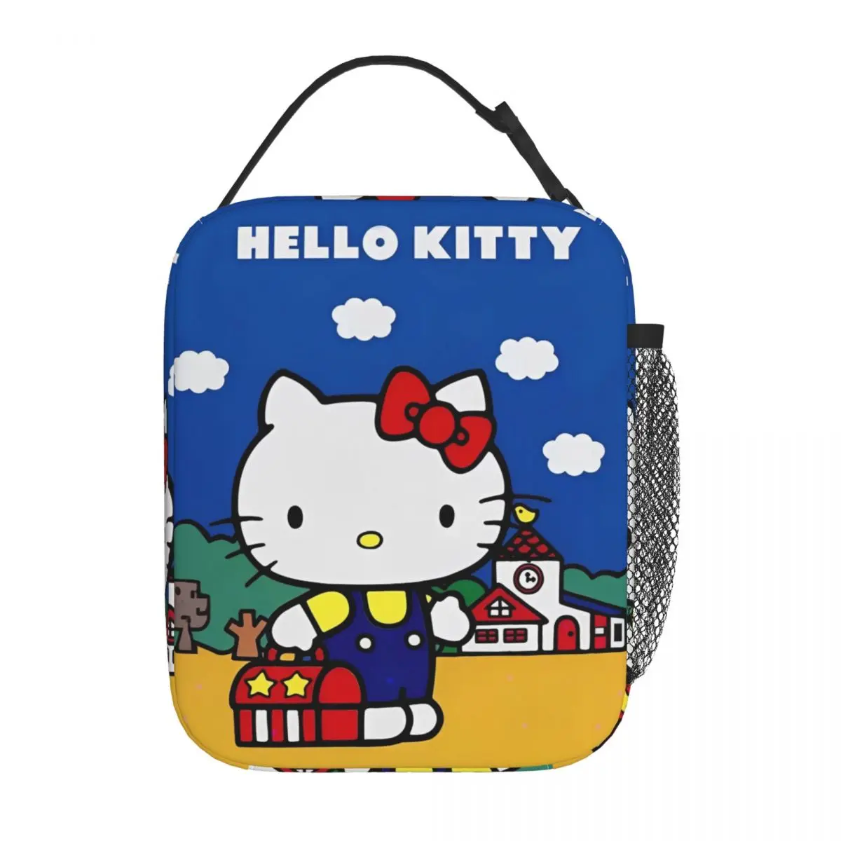 

Hello Kitty Cartoon Thermal Insulated Lunch Bags for Office Portable Food Bag Container Cooler Thermal Lunch Box