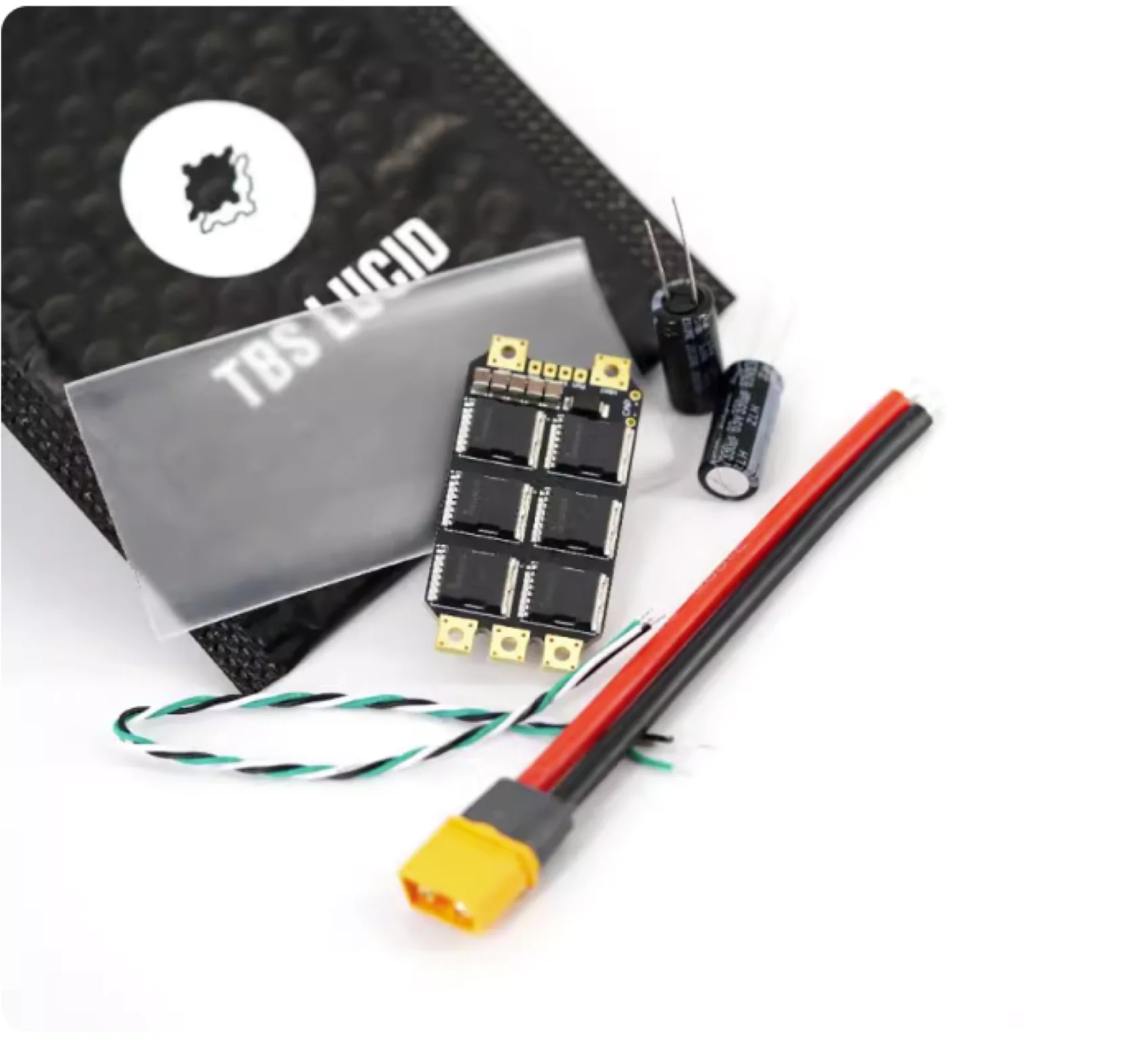 TBS LUCID 12S 90A ESC для FPV дронов для фристайла, детали для самостоятельного изготовления