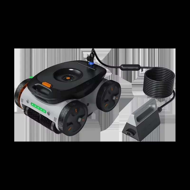 PLUS Customizable Color 4WD 9000mAh App Control Floor Wall Waterline Robotic Pool Cleaner