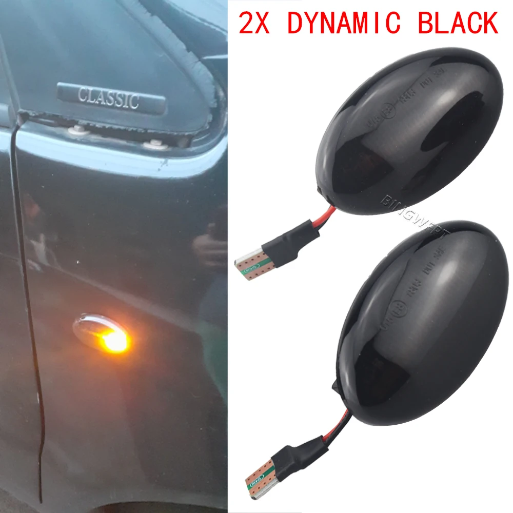 Blinker Dynamic LED Turn Signal Sequential Flashing Light For Mercedes Benz Smart 450 452 A-Class W168 Vito W639 W447 Citan 415