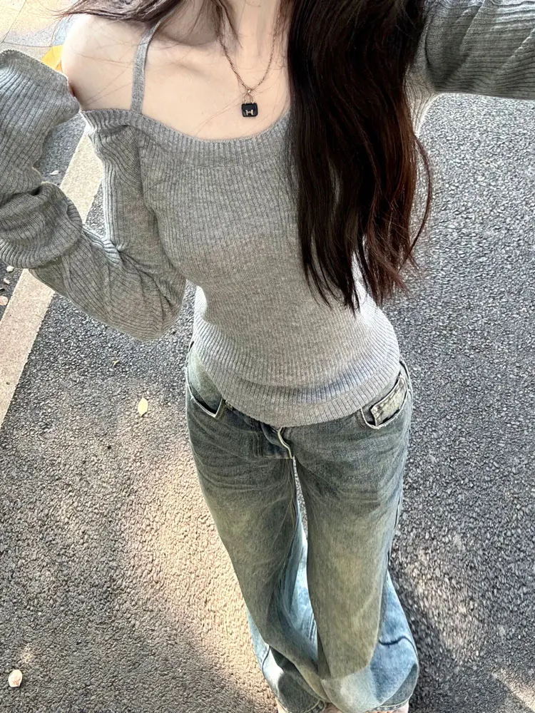 Maglioni Maglioni Pullover Donna Cashmere Donna Maglia Gite Sexy Femme Ristorante Cena Data Notte Romance Elegante femminile