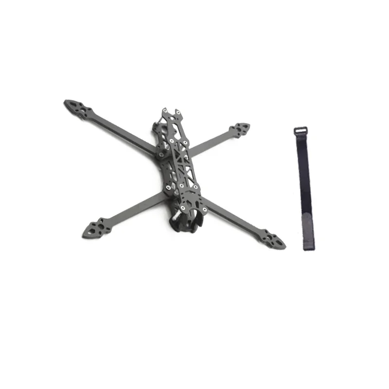 Marco Mark4 de 7" con distancia entre ejes de 295 mm: soportes para cámara HD y apilados de 20x20/30x30 para kit de marco de drones FP de largo alcance