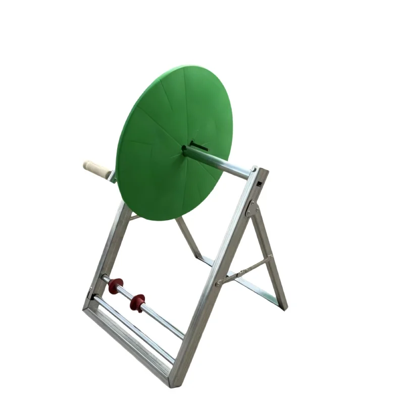 Easy Release Durable Manual Steel Water Hose Reel With PVC Hose And Display Stand For Garden Irrigation