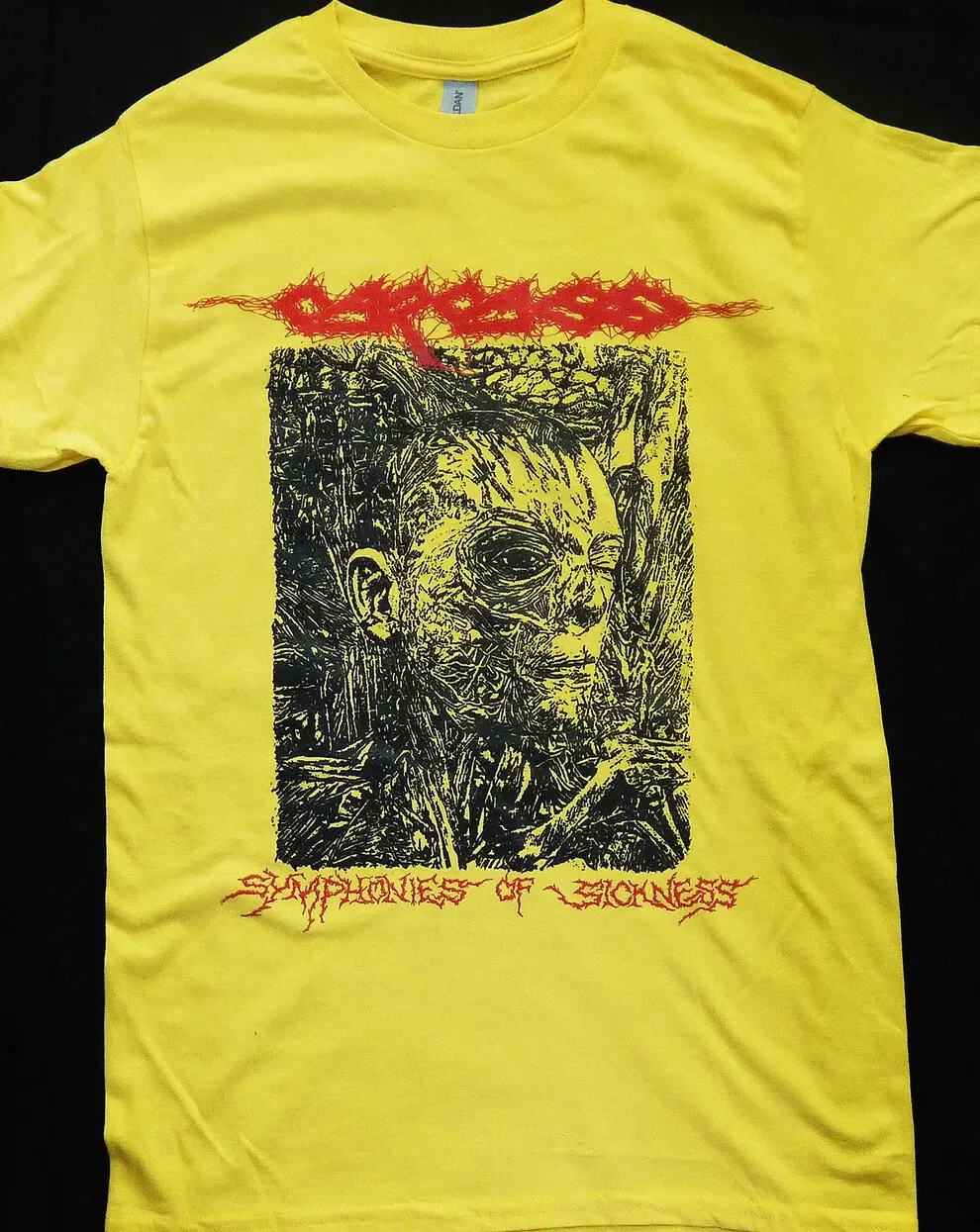 CARCASS - Symphonies OF Sickness short sleeve daisy color shirt KV27400
