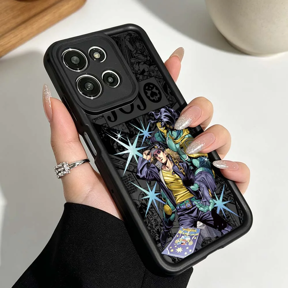 JOJO Cute Phone Case For Motorola Moto G86 G85 G75 G56 G06 Edge 70 60 50 Fusion Eye Ladder Silicone Cover view 3