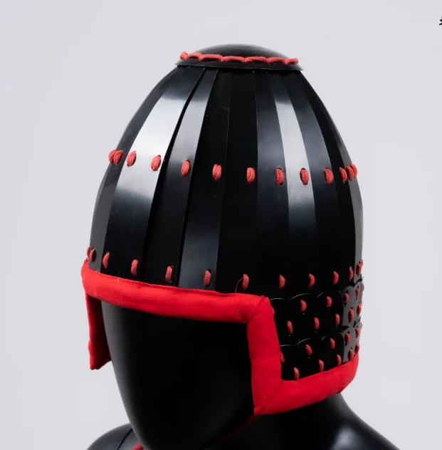 Chinese Han Dynasty Armor Helmet Lamellar Vintage