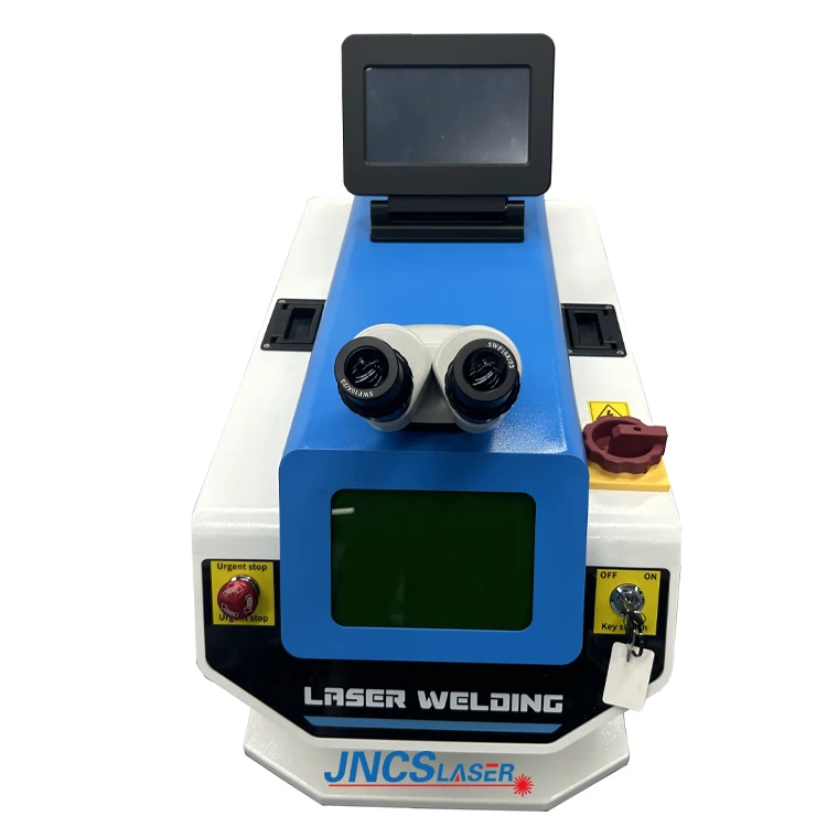 Hot Desktop Mini Spot Welder Laser Spot Welding Machine 200W Jewelry Tool for Gold Silver Laser Welding Machine