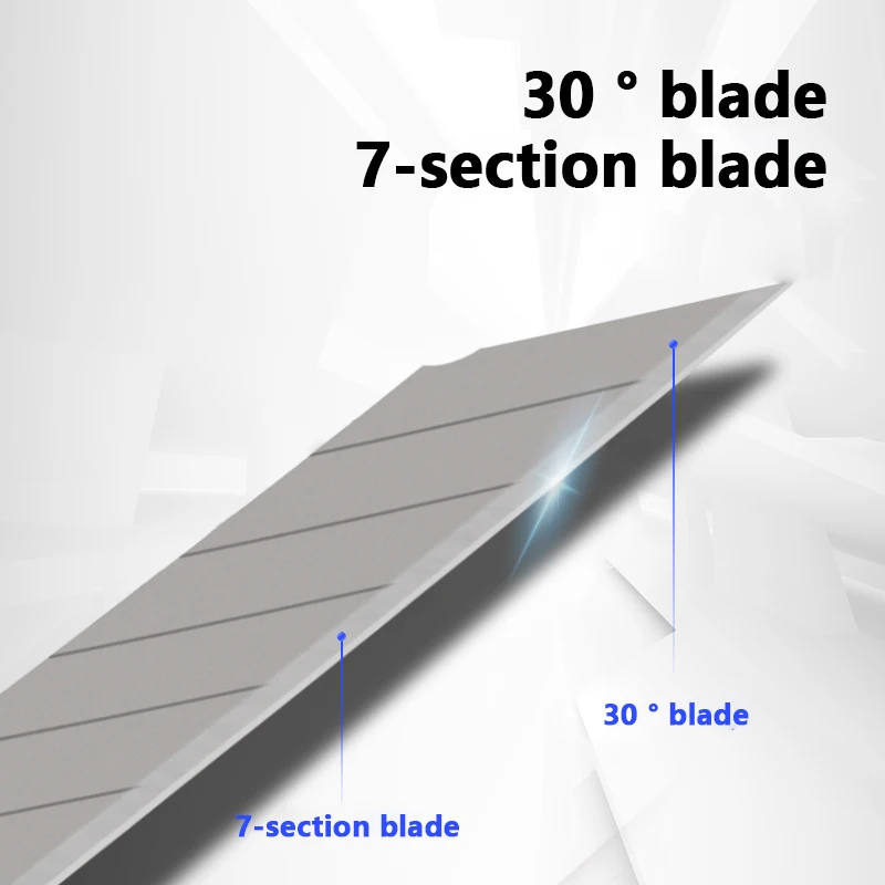 Deli einziehbares Universal messer Edelstahl 30 Grad Klinge Papier kastens ch neider selbstsicher nde Funktion Sicherheits schneiden Kunstwerk zeug zubehör